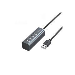 Awei CL-122T Type-C Hub to USB 2.0 with 4 Ports - Space Gray