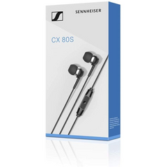 Sennheiser CX 80S 3.5mm Wired Stereo Earphone Noise Isolation Sport Earbuds