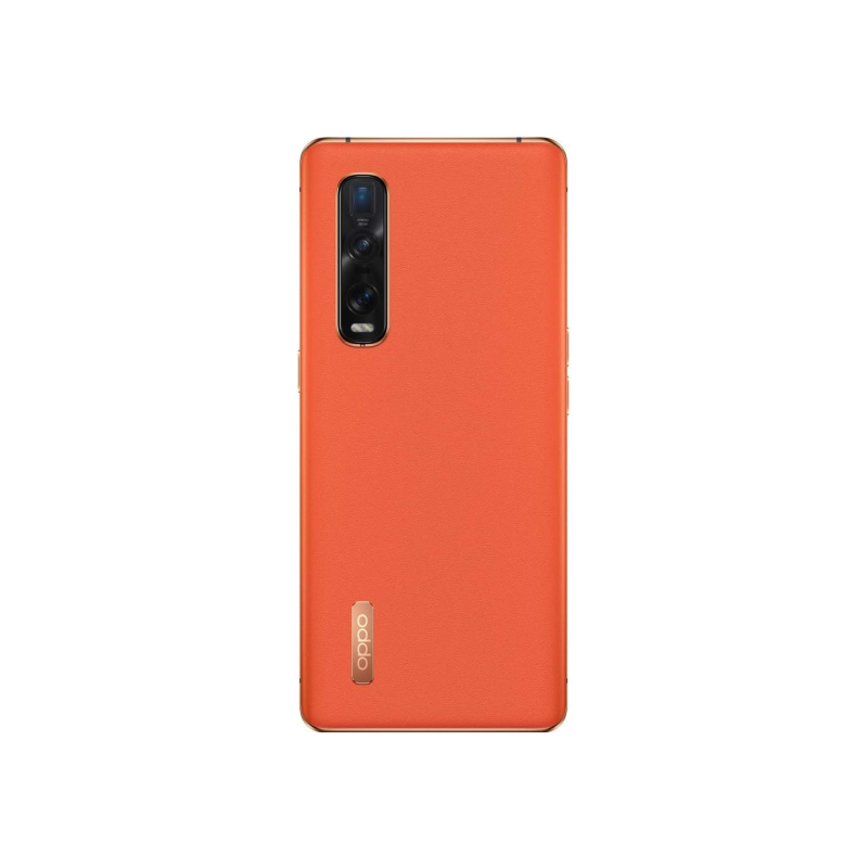 Orange Vegan Leather